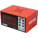 Clock Timer digital in red